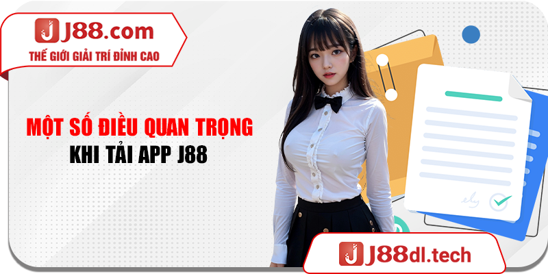 Một số điều quan trọng khi tải app J88